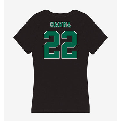 Tulane - NCAA Women's Basketball : Dyllan Hanna - Women's V-Neck T-Shirt-1