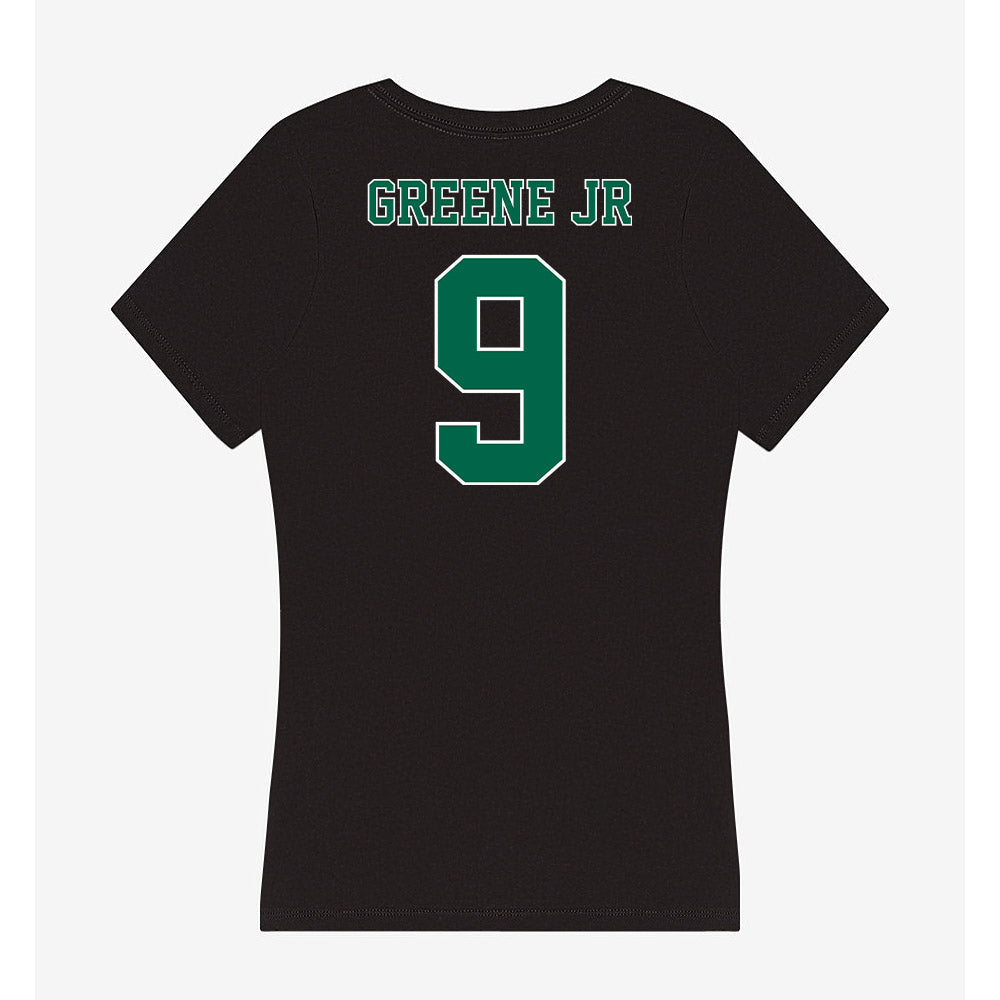 Tulane - NCAA Men's Basketball : Kyle Greene jr - Women's V-Neck T-Shirt-1