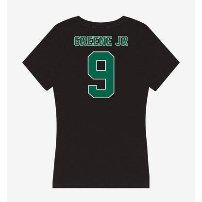 Tulane - NCAA Men's Basketball : Kyle Greene jr - Women's V-Neck T-Shirt-1