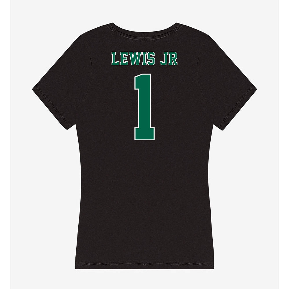 Tulane - NCAA Football : Zycarl Lewis Jr - Women's V-Neck T-Shirt-1