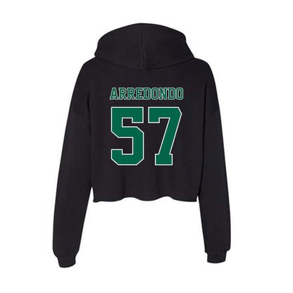 Tulane - NCAA Football : Jason Arredondo - Women's Crop Fleece Hoodie-1