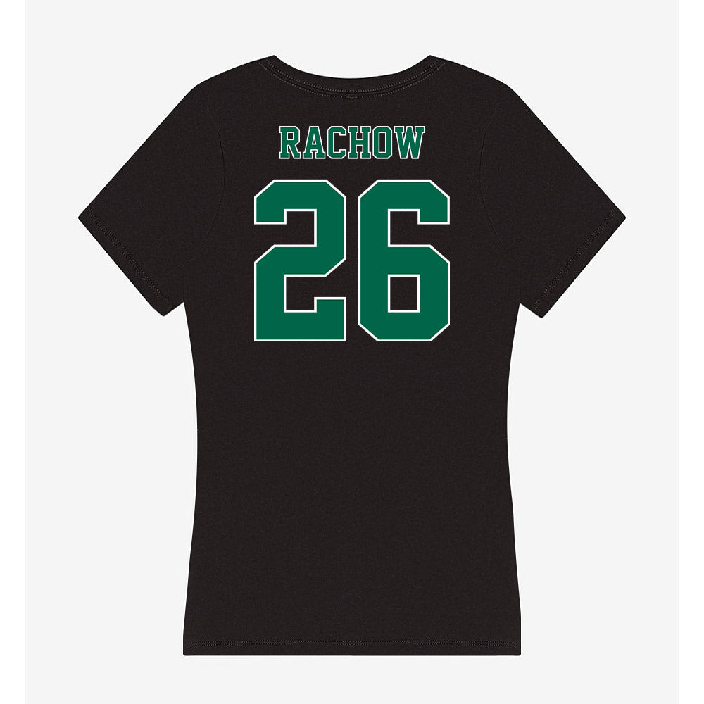 Tulane - NCAA Women's Volleyball : Zoe Rachow - Women's V-Neck T-Shirt-1