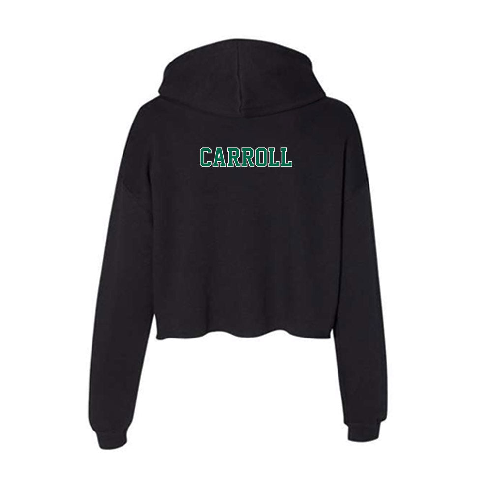Tulane - NCAA Women's Track & Field : Bella Carroll - Women's Crop Fleece Hoodie-1