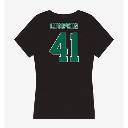 Tulane - NCAA Football : Chan Lumpkin - Women's V-Neck T-Shirt-1