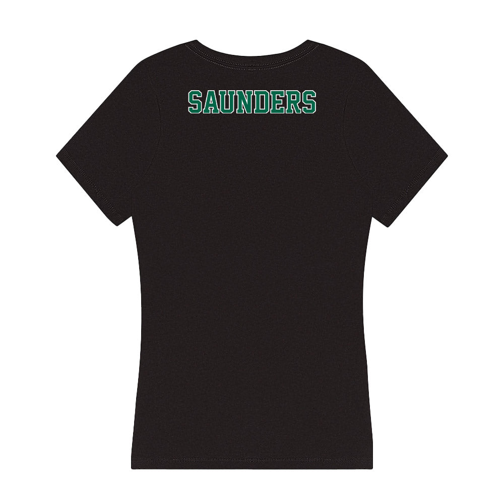  - NCAA Women's Track & Field : Ali Saunders - Women's V-Neck T-Shirt-1