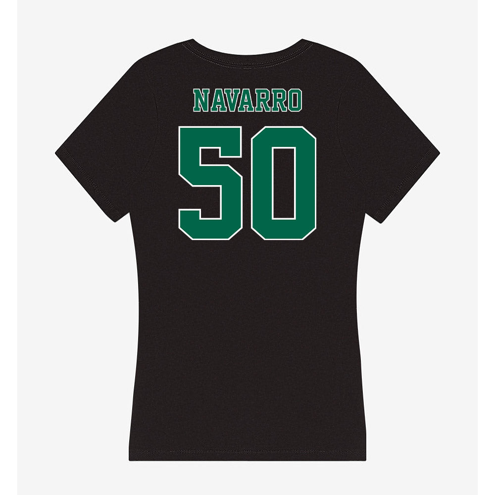 Tulane - NCAA Baseball : LuisPablo Navarro - Women's V-Neck T-Shirt-1