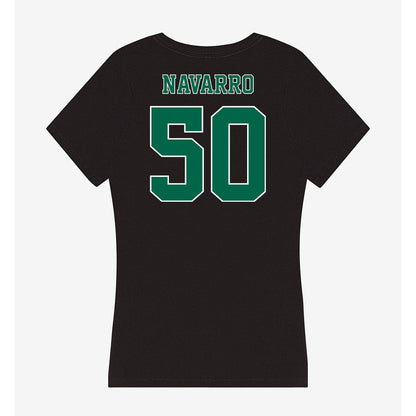 Tulane - NCAA Baseball : LuisPablo Navarro - Women's V-Neck T-Shirt-1