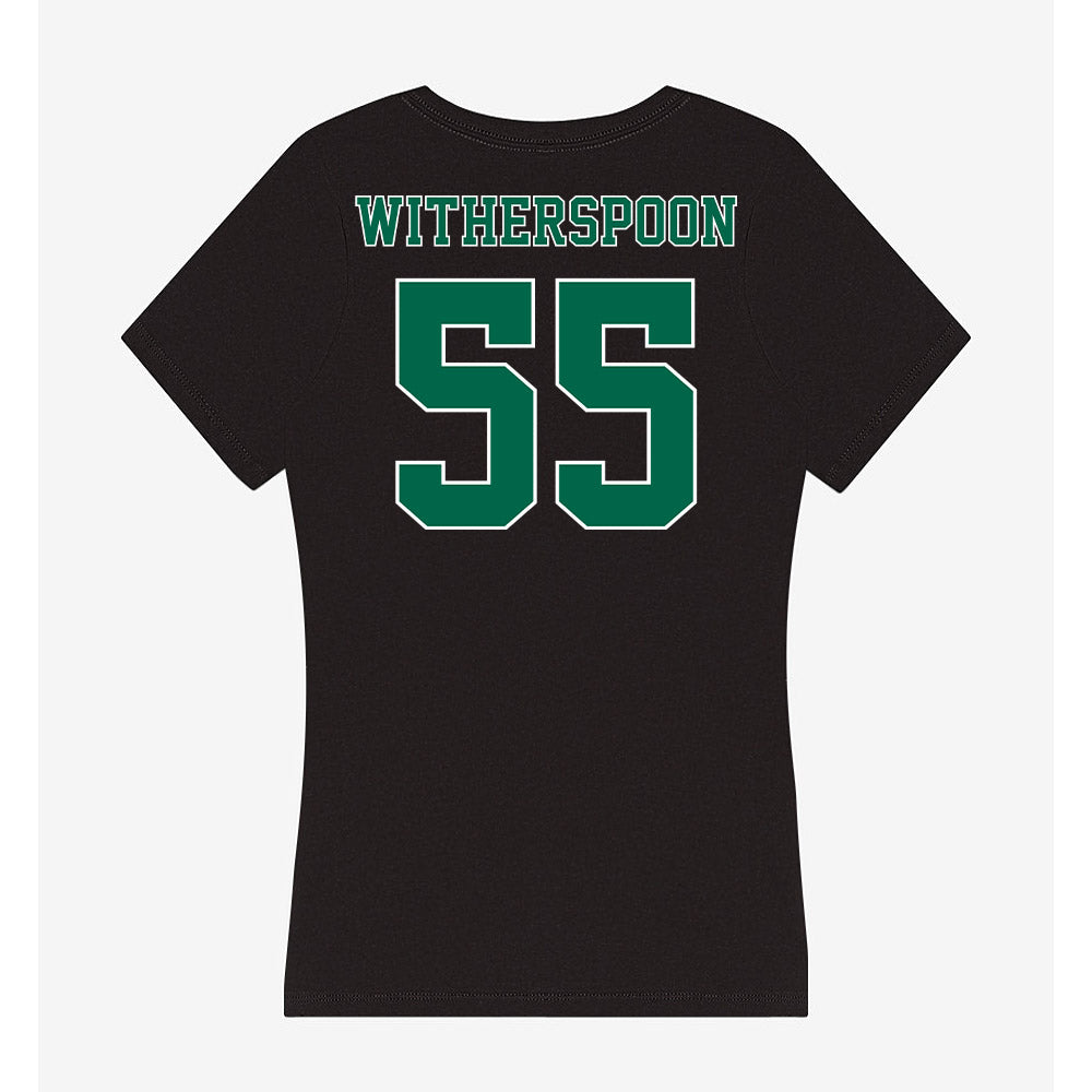 Tulane - NCAA Football : Nick Witherspoon - Women's V-Neck T-Shirt-1