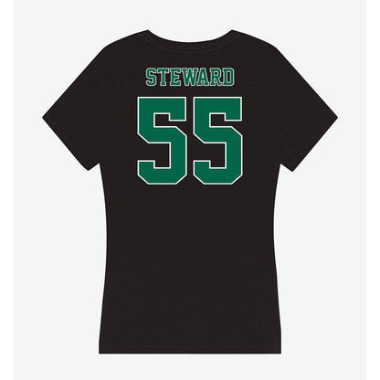 Tulane - NCAA Football : Dominic Steward - Women's V-Neck T-Shirt-1