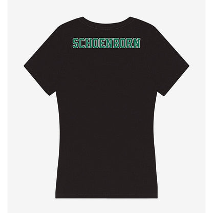 Tulane - NCAA Women's Swimming & Diving : Samantha Schoenborn - Women's V-Neck T-Shirt-1