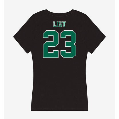 Tulane - NCAA Women's Volleyball : Chloe List - Women's V-Neck T-Shirt-1