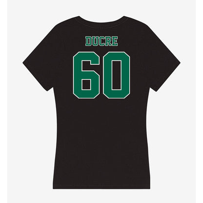 Tulane - NCAA Football : Jaxon Ducre - Women's V-Neck T-Shirt-1