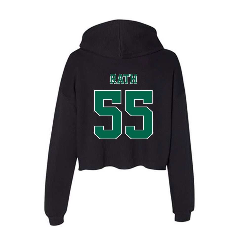 Tulane - NCAA Baseball : Aidan Rath - Women's Crop Fleece Hoodie-1