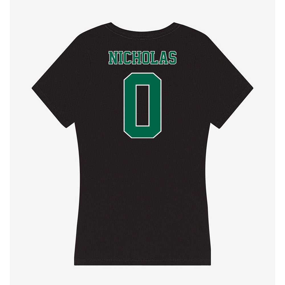 Tulane - NCAA Football : Shaun Nicholas - Women's V-Neck T-Shirt-1