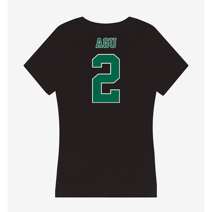 Tulane - NCAA Football : Dickson Agu - Women's V-Neck T-Shirt-1