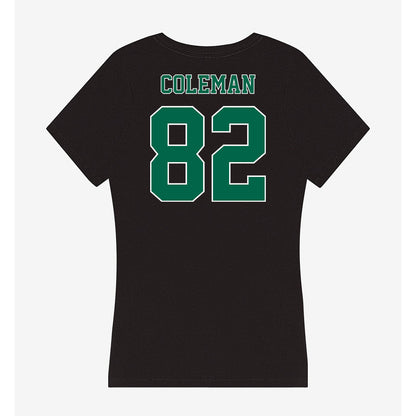 Tulane - NCAA Football : Keyshaun Coleman - Women's V-Neck T-Shirt-1