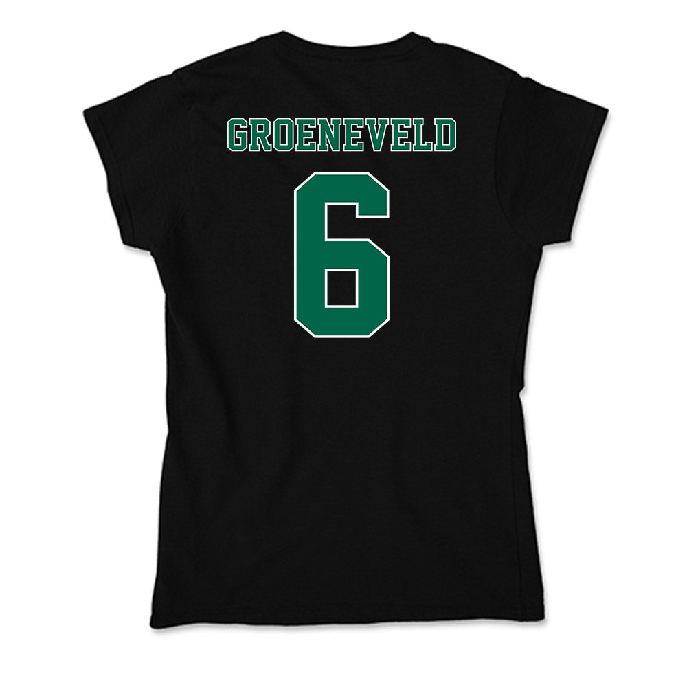 Tulane - NCAA Baseball : Aj Groeneveld - Soft Style Women’s T-Shirt-1