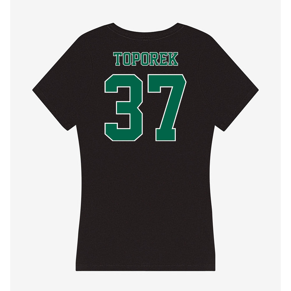 Tulane - NCAA Baseball : Jake Toporek - Women's V-Neck T-Shirt-1
