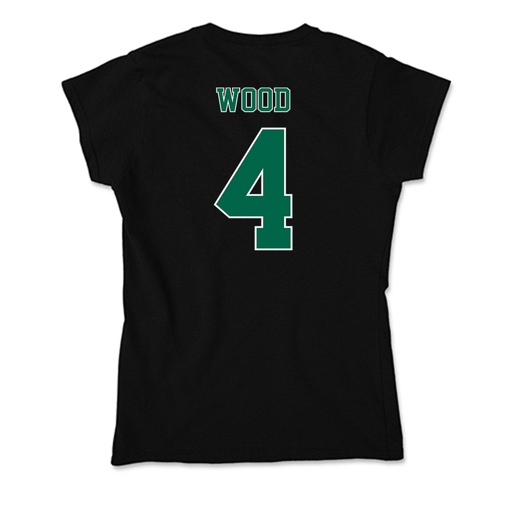 Tulane - NCAA Baseball : Tye Wood - Soft Style Women’s T-Shirt-1
