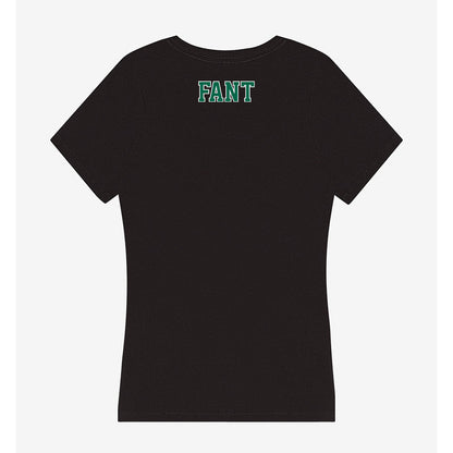 Tulane - NCAA Women's Swimming & Diving : Nicole Fant - Women's V-Neck T-Shirt-1