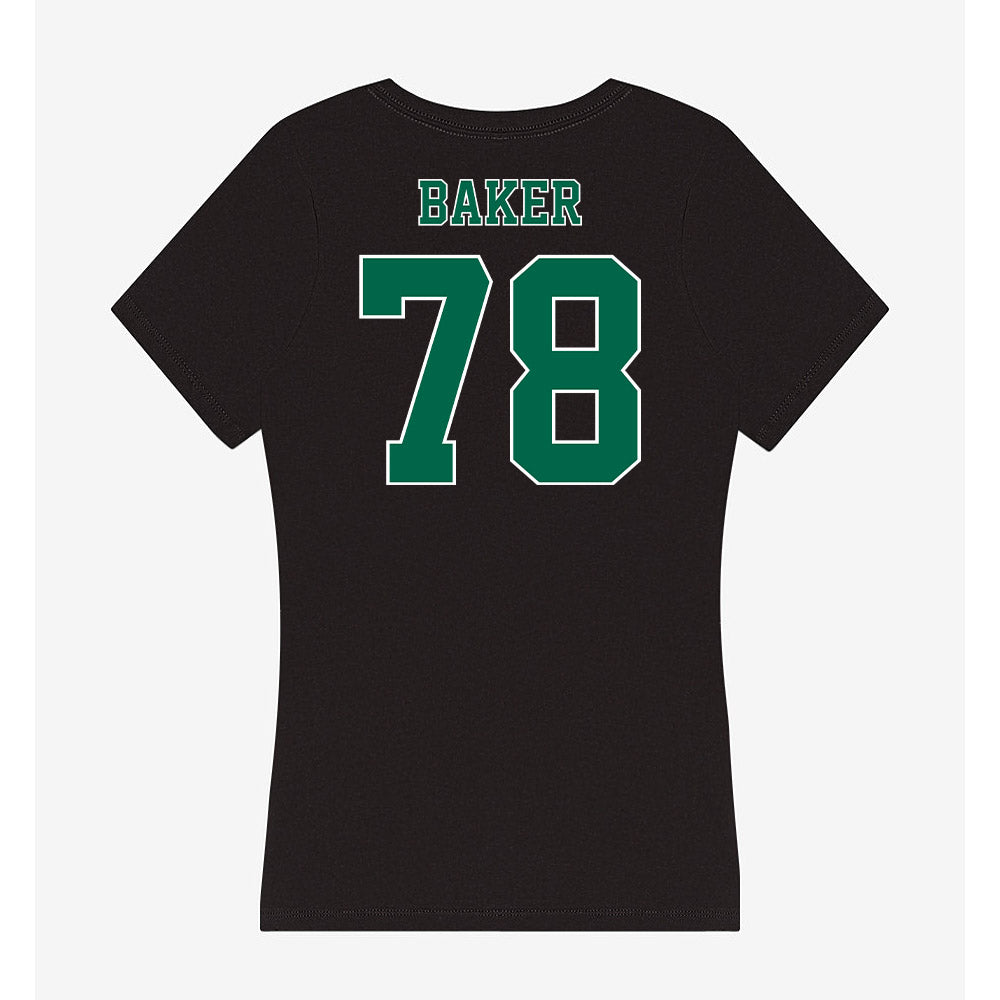 Tulane - NCAA Football : Reese Baker - Women's V-Neck T-Shirt-1