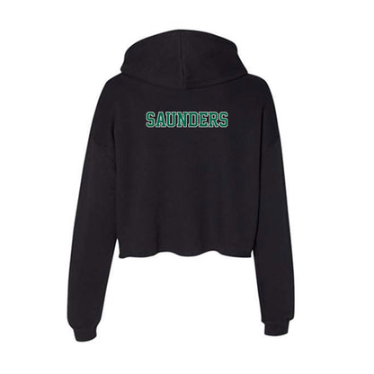  - NCAA Women's Track & Field : Ali Saunders - Women's Crop Fleece Hoodie-1