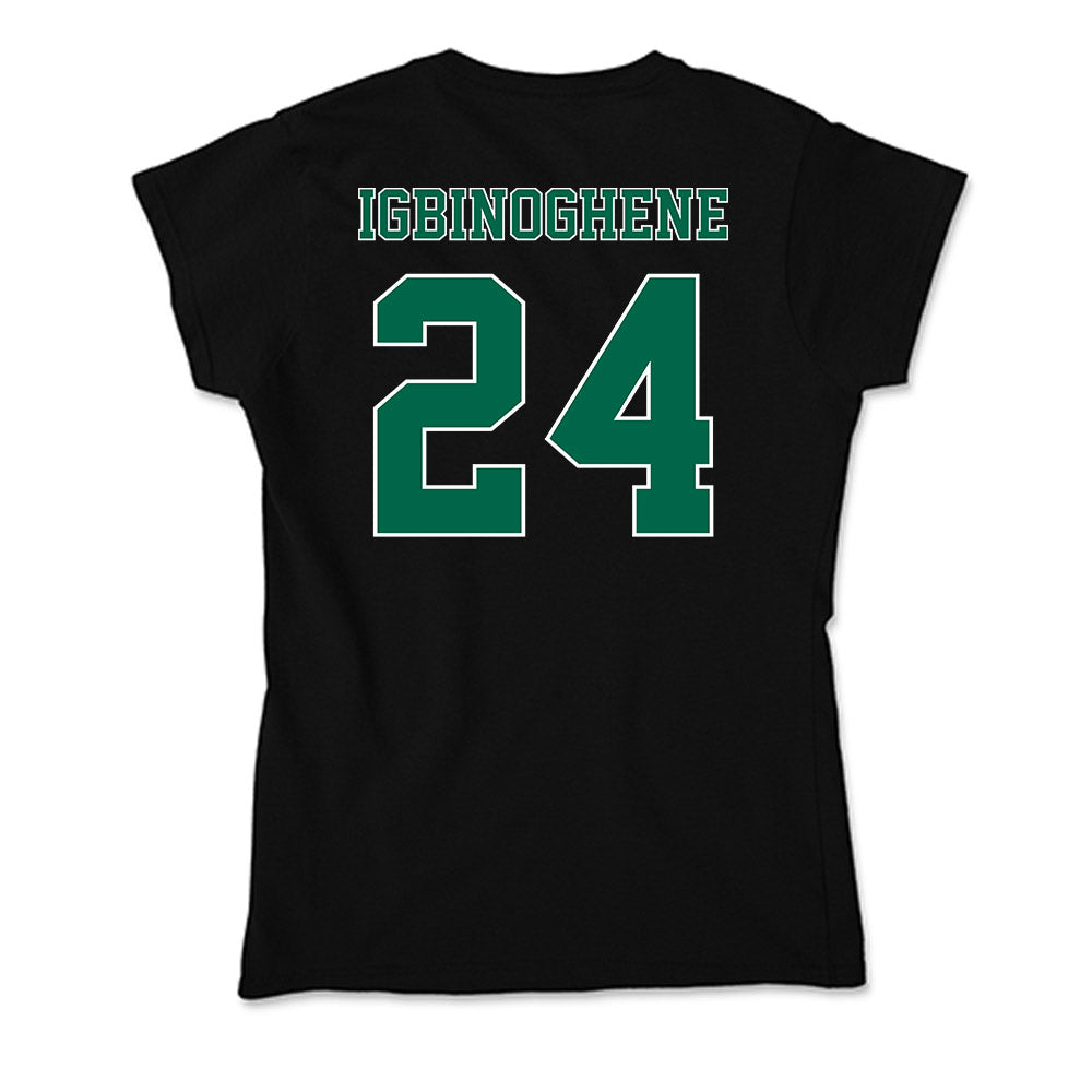 Tulane - NCAA Football : Michael Igbinoghene - Soft Style Women’s T-Shirt-1