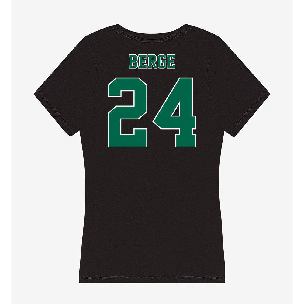 Tulane - NCAA Baseball : Cole Berge - Women's V-Neck T-Shirt-1