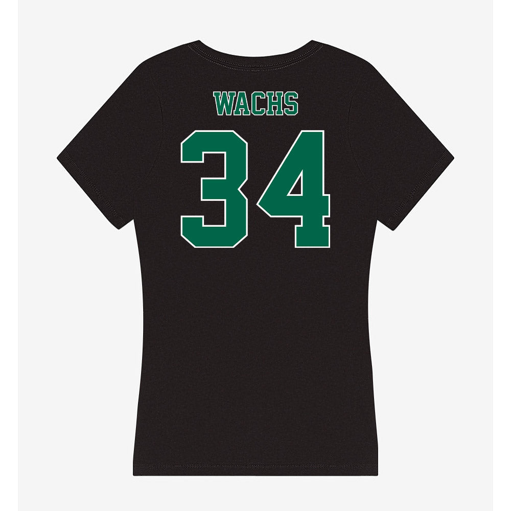 Tulane - NCAA Baseball : Jason Wachs - Women's V-Neck T-Shirt-1