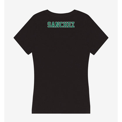 Tulane - NCAA Women's Swimming & Diving : Franchesca Sanchez - Women's V-Neck T-Shirt-1