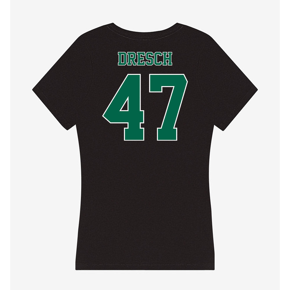 Tulane - NCAA Football : Zachary Dresch - Women's V-Neck T-Shirt-1