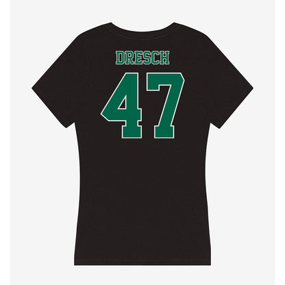Tulane - NCAA Football : Zachary Dresch - Women's V-Neck T-Shirt-1
