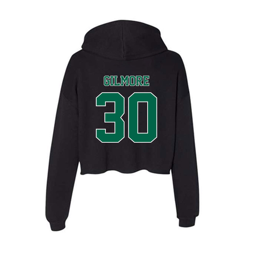Tulane - NCAA Football : Syre Gilmore - Women's Crop Fleece Hooded Sweatshirt-1