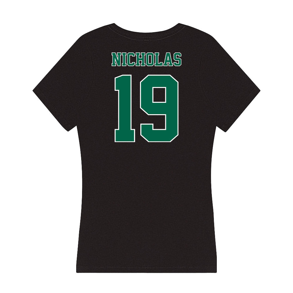 Tulane - NCAA Football : Shaun Nicholas - Women's V-Neck T-Shirt-1