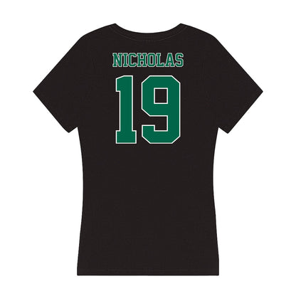 Tulane - NCAA Football : Shaun Nicholas - Women's V-Neck T-Shirt-1