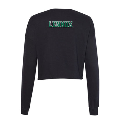 Tulane - NCAA Women's Swimming & Diving : Eliza Lennox - Women's Cropped Crew Fleece-1