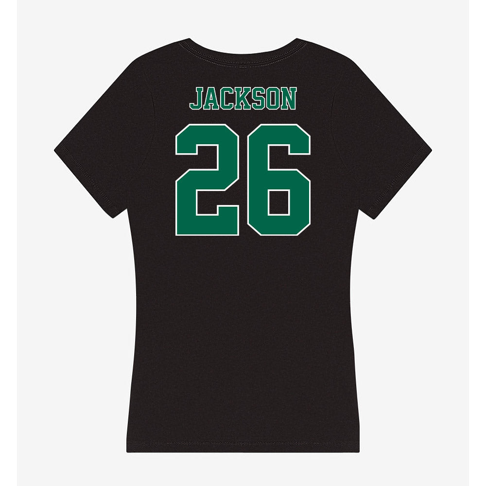 Tulane - NCAA Football : Dorion Jackson - Women's V-Neck T-Shirt-1