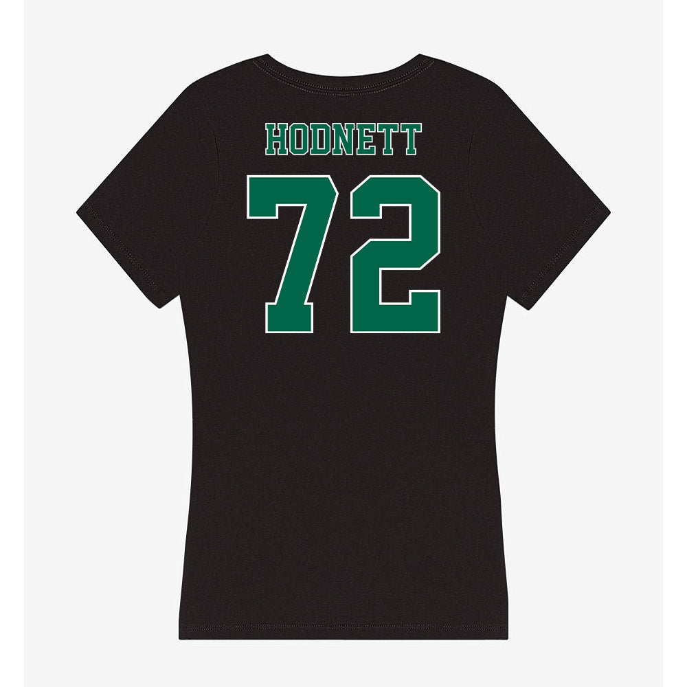 Tulane - NCAA Football : Mitch Hodnett - Women's V-Neck T-Shirt-1