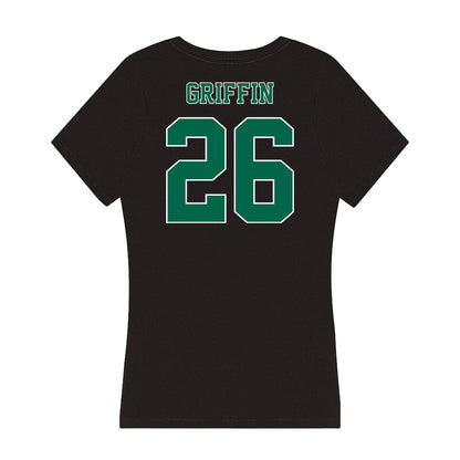 Tulane - NCAA Beach Volleyball : Bella Griffin - Women's V-Neck T-Shirt-1