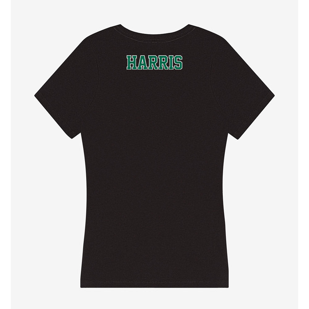 Tulane - NCAA Men's Track & Field : Lee Harris - Women's V-Neck T-Shirt-1