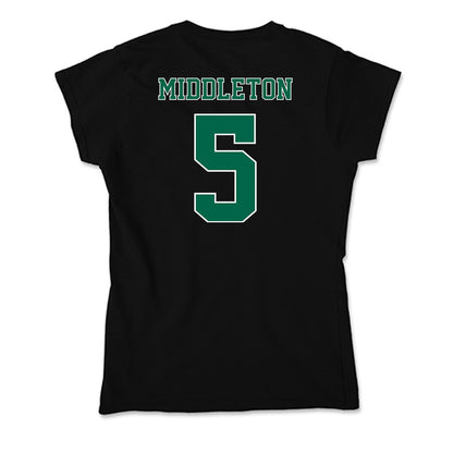 Tulane - NCAA Men's Basketball : Scotty Middleton - Soft Style Women’s T-Shirt-1
