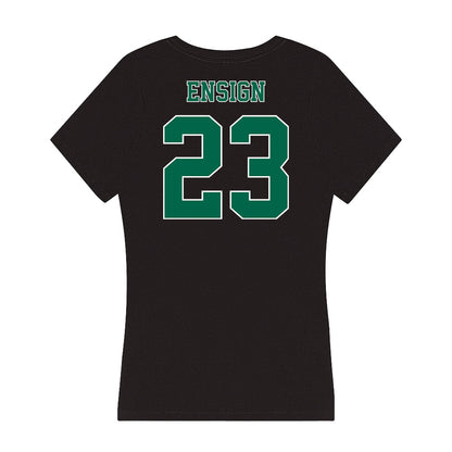 Tulane - NCAA Beach Volleyball : Skylar Ensign - Women's V-Neck T-Shirt-1