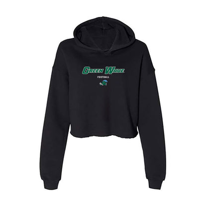 Tulane - NCAA Football : Syre Gilmore - Women's Crop Fleece Hooded Sweatshirt-0