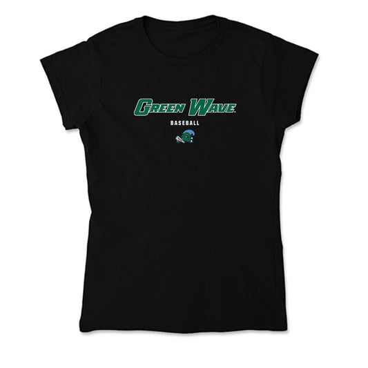 Tulane - NCAA Baseball : Tomas Bilvado - Soft Style Women’s T-Shirt-0