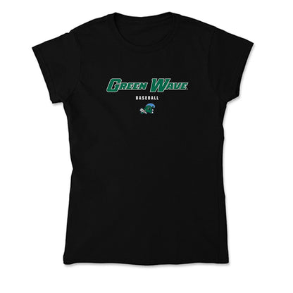 Tulane - NCAA Baseball : Max Mazinter - Soft Style Women’s T-Shirt-0