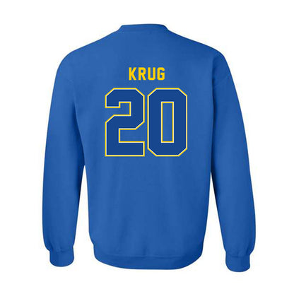 UAF - NCAA Men's Basketball : Jackson Krug - Classic Shersey Crewneck Sweatshirt-1