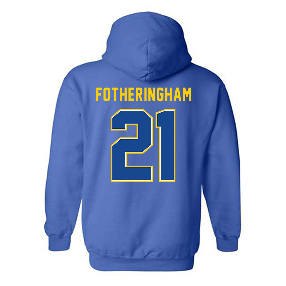 UAF - NCAA Men's Basketball : Luke Fotheringham - Classic Shersey Hooded Sweatshirt-1