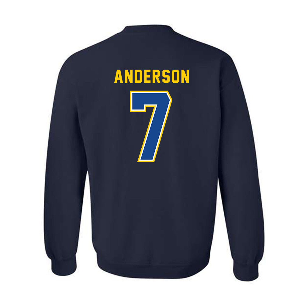 UAF - NCAA Men's Ice Hockey : Jackson Anderson - Classic Shersey Crewneck Sweatshirt-1