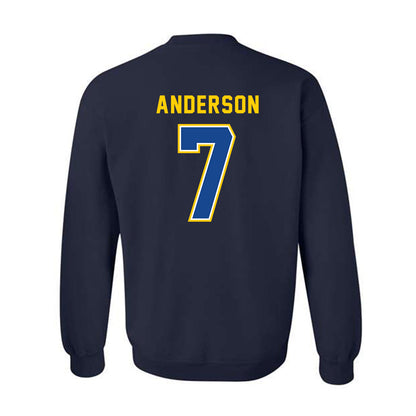 UAF - NCAA Men's Ice Hockey : Jackson Anderson - Classic Shersey Crewneck Sweatshirt-1