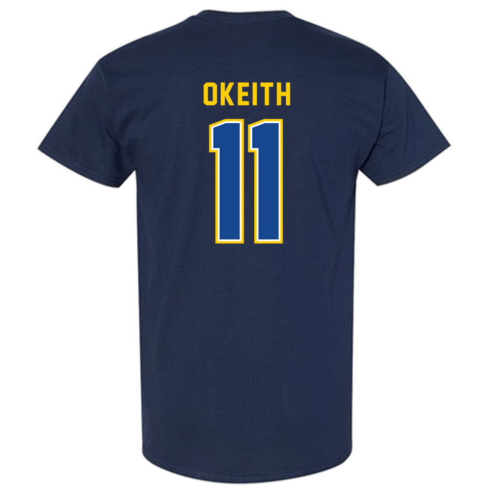 UAF - NCAA Men's Basketball : Jalai Okeith - Classic Shersey T-Shirt-1